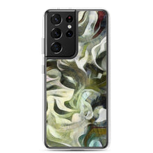 Load image into Gallery viewer, Abstract Fluid Lines of Movement Muted Tones Samsung Case by The Photo Access