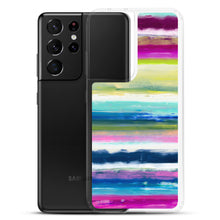Load image into Gallery viewer, Colorful Oil Paint Stripes Samsung Case by The Photo Access