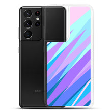 将图片加载到图库查看器,Blue Pink Abstract Eighties Samsung Case by The Photo Access