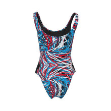Lade das Bild in den Galerie-Viewer, Colorful Thin Lines Art Swimsuit by The Photo Access
