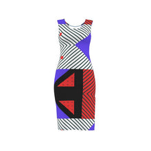 गैलरी व्यूवर में इमेज लोड करें, Neo Memphis Patches Stickers Bodycon Dress by The Photo Access
