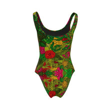 गैलरी व्यूवर में इमेज लोड करें, Hand Drawn Floral Seamless Pattern Swimsuit by The Photo Access
