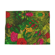 गैलरी व्यूवर में इमेज लोड करें, Hand Drawn Floral Seamless Pattern Fabric Placemats by The Photo Access
