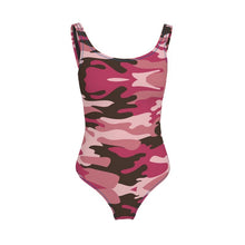 将图片加载到图库查看器，Pink Camouflage Swimsuit by The Photo Access
