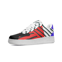Load image into Gallery viewer, Neo Memphis Patches Stickers Unisex Low Top Leather Sneakers by The Photo Access
