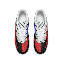 Load image into Gallery viewer, Neo Memphis Patches Stickers Unisex Low Top Leather Sneakers by The Photo Access
