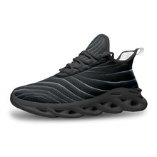 Lade das Bild in den Galerie-Viewer, Dark Scales Unisex Bounce Mesh Knit Sneakers by The Photo Access
