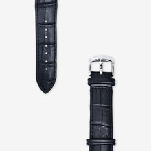 Lade das Bild in den Galerie-Viewer, Dark Scales Classic Fashion Unisex Print Black Quartz Watch by The Photo Access
