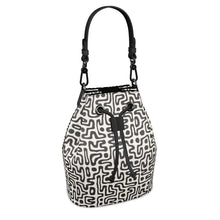 Load image into Gallery viewer, Hand Drawn Labyrinth Bucket Bag by The Photo Access
