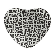 Load image into Gallery viewer, Hand Drawn Labyrinth Triple Silver Disk Pendant Necklaces by The Photo Access
