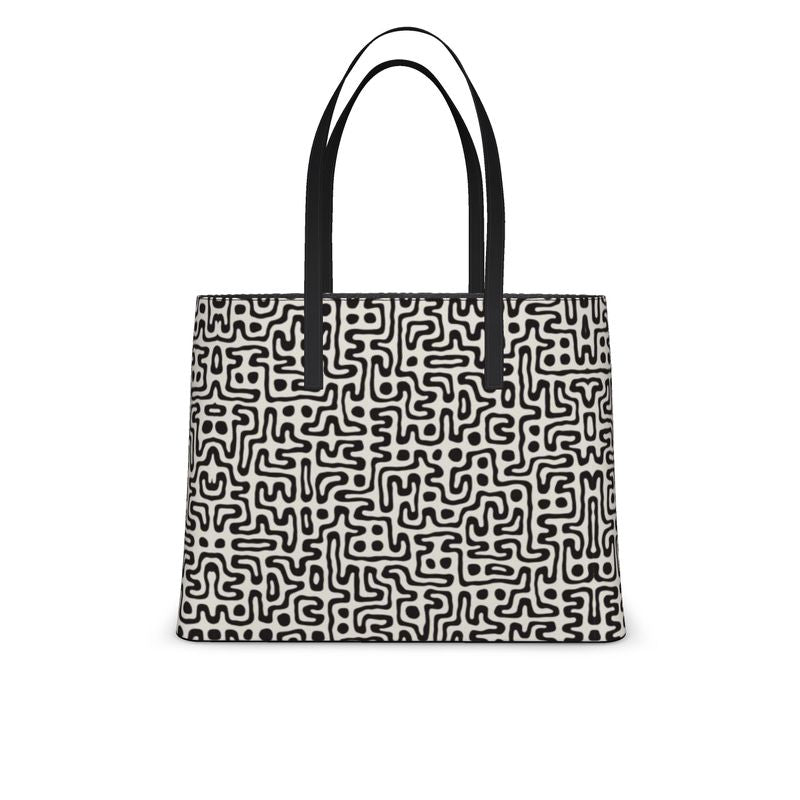 Hand Drawn Labyrinth Kika Tote by The Photo Access