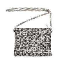 Load image into Gallery viewer, Hand Drawn Labyrinth Crossbody Bag With Chain by The Photo Access
