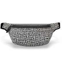 将图片加载到图库查看器，Hand Drawn Labyrinth Fanny Pack by The Photo Access
