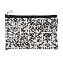 Lade das Bild in den Galerie-Viewer, Hand Drawn Labyrinth Zip Top Pouch by The Photo Access
