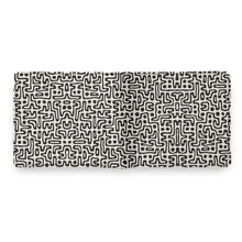 Load image into Gallery viewer, Hand Drawn Labyrinth Mens Wallet by The Photo Access

