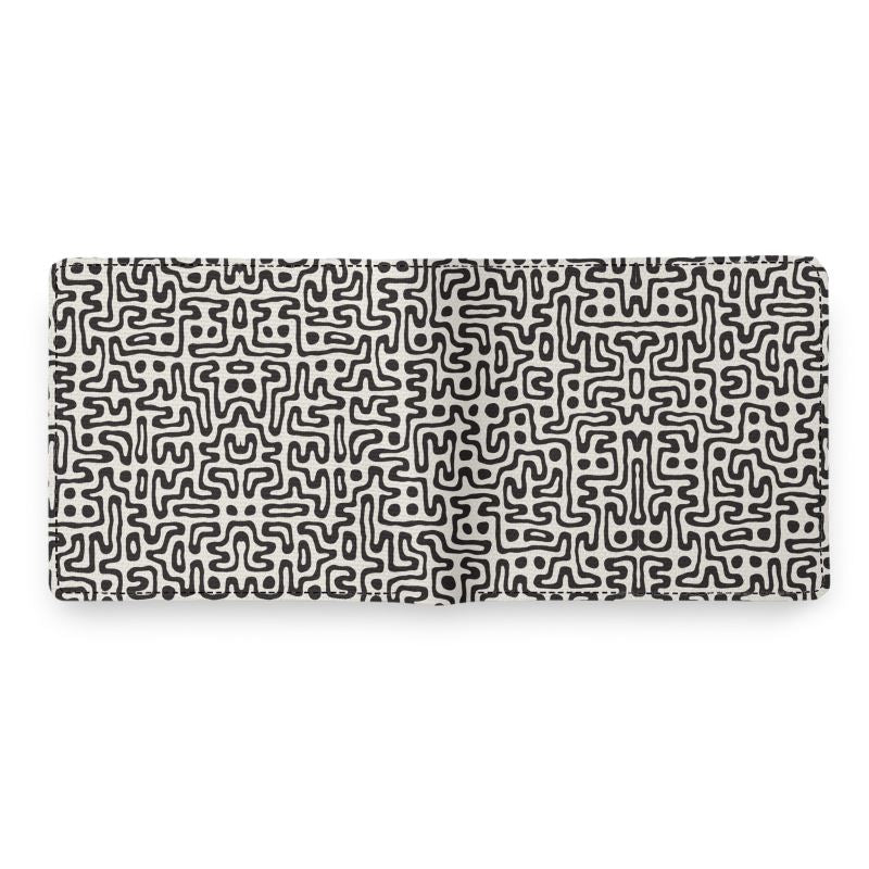 Hand Drawn Labyrinth Mens Wallet by The Photo Access