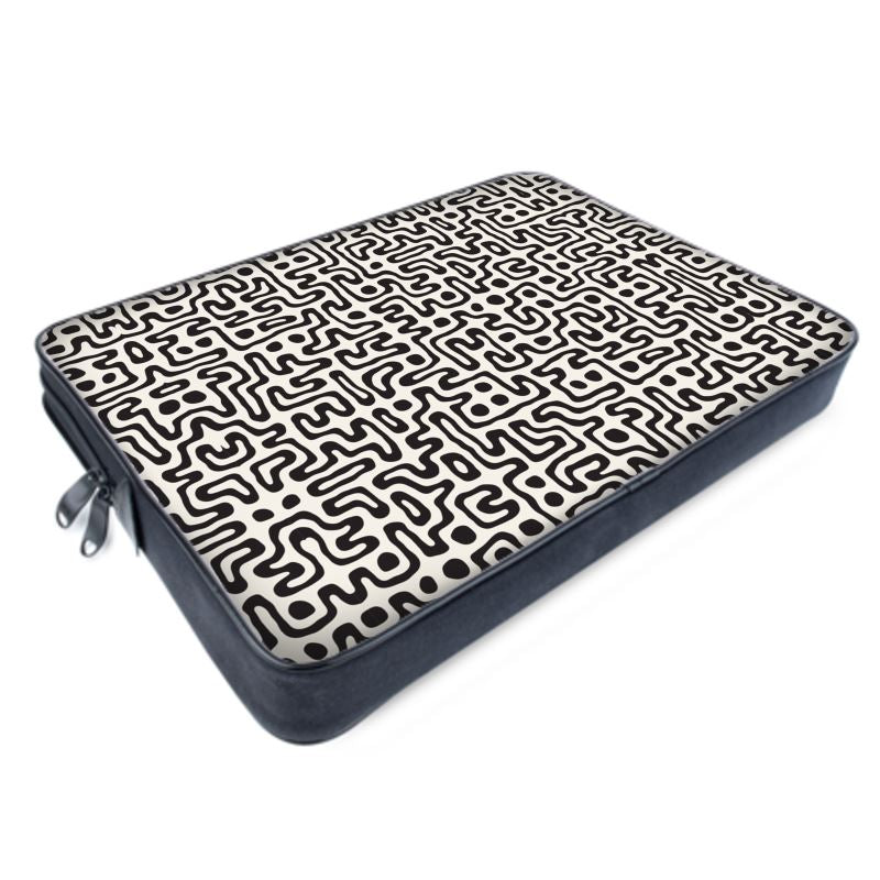 Hand Drawn Labyrinth Laptop Case by The Photo Access