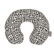 Lade das Bild in den Galerie-Viewer, Hand Drawn Labyrinth Travel Neck Pillow by The Photo Access
