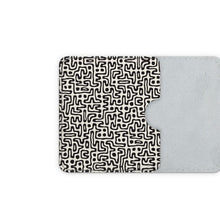 将图片加载到图库查看器，Hand Drawn Labyrinth Leather Card Case by The Photo Access
