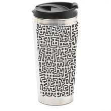 Load image into Gallery viewer, Hand Drawn Labyrinth Travel Mug by The Photo Access

