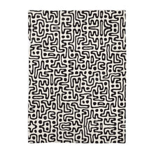 Load image into Gallery viewer, Hand Drawn Labyrinth Blanket by The Photo Access

