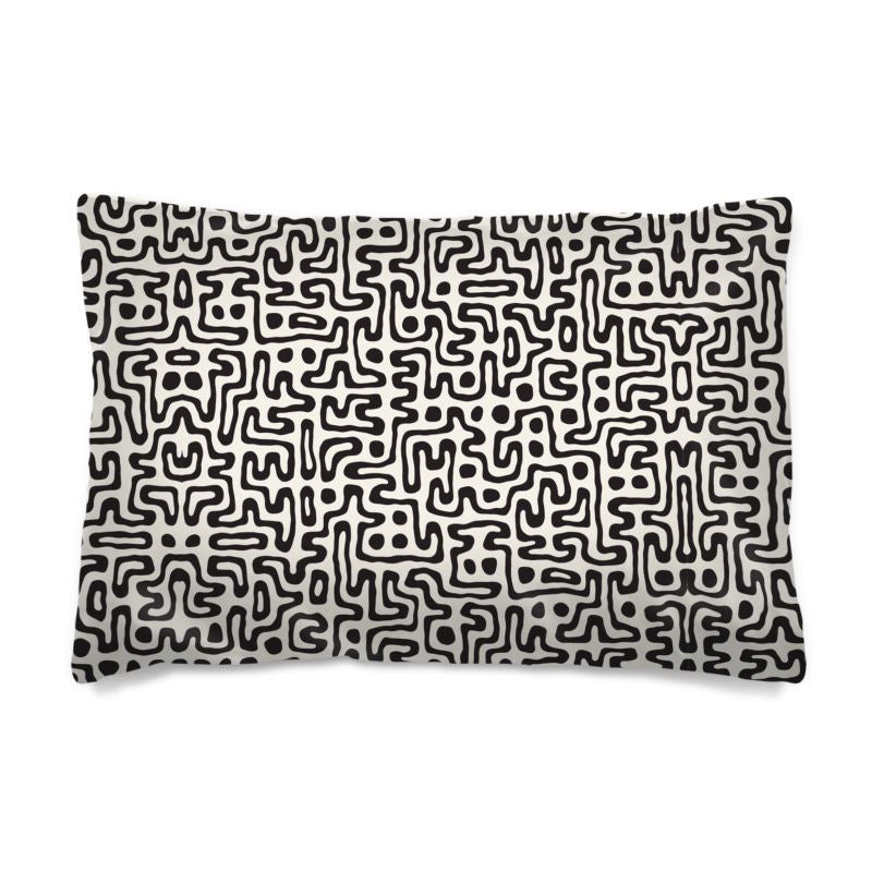 Hand Drawn Labyrinth Pillow Cases by The Photo Access