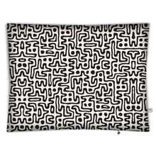 Load image into Gallery viewer, Hand Drawn Labyrinth Floor Cushions by The Photo Access
