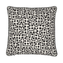 Cargar imagen en el visor de la galería, Hand Drawn Labyrinth Luxury Pillows by The Photo Access
