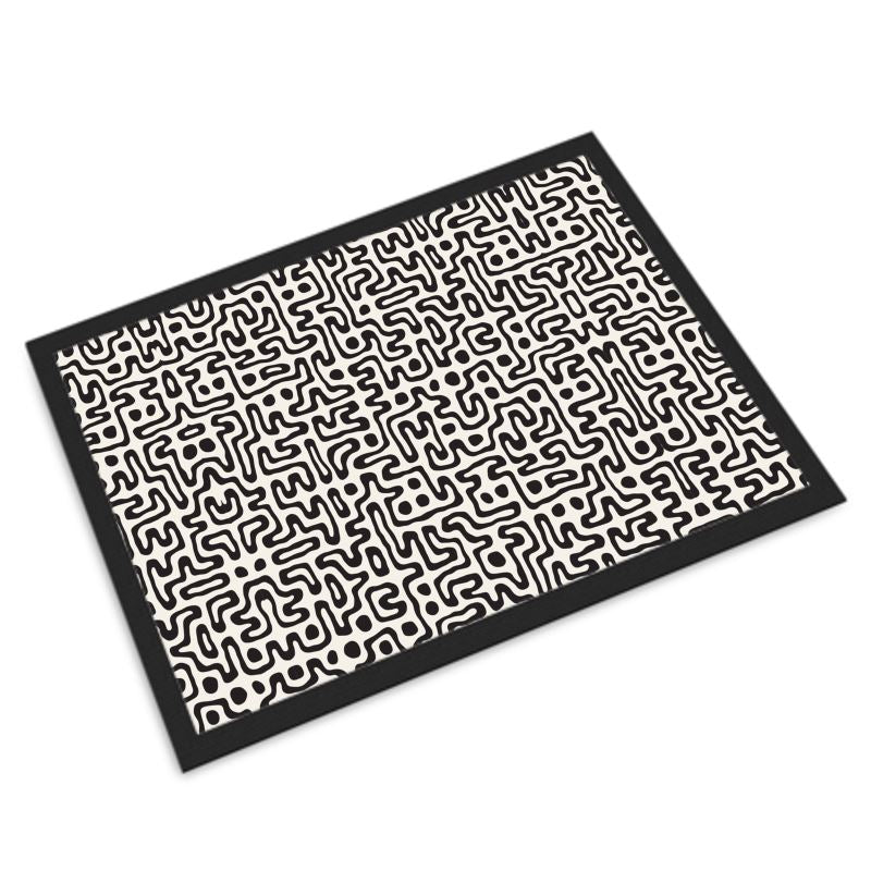 Hand Drawn Labyrinth Door Mats by The Photo Access