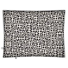Load image into Gallery viewer, Hand Drawn Labyrinth Floor Cushion Covers by The Photo Access
