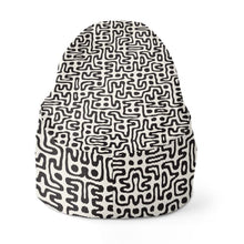 Cargar imagen en el visor de la galería, Hand Drawn Labyrinth Bean Bag Cover by The Photo Access
