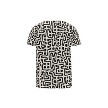 Load image into Gallery viewer, Hand Drawn Labyrinth Cut and Sew All Over Print T-Shirt by The Photo Access
