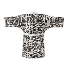 Load image into Gallery viewer, Hand Drawn Labyrinth Kimono by The Photo Access
