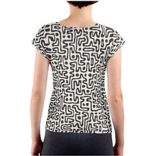 Load image into Gallery viewer, Hand Drawn Labyrinth Ladies T-Shirt by The Photo Access
