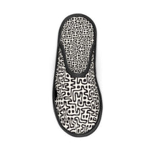 Load image into Gallery viewer, Hand Drawn Labyrinth Slippers by The Photo Access
