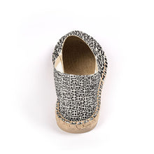 Load image into Gallery viewer, Hand Drawn Labyrinth Espadrilles by The Photo Access
