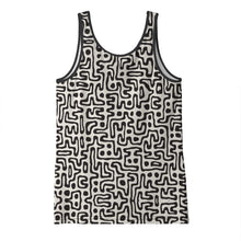 Загрузить изображение в средство просмотра галереи, Hand Drawn Labyrinth Ladies Tank Top by The Photo Access
