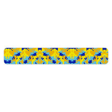 Load image into Gallery viewer, Yellow Blue Neon Camouflage Bracelets by The Photo Access
