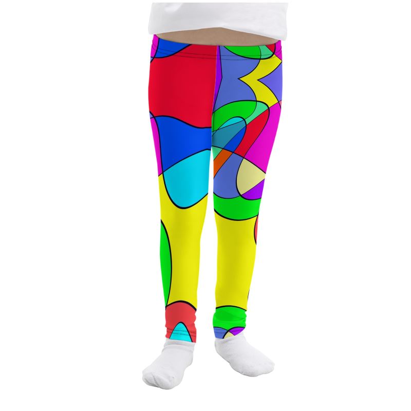 Museum Colour Art Girls Leggings by The Photo Access