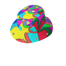 Load image into Gallery viewer, Museum Colour Art Bucket Hat with Visor by The Photo Access
