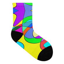 将图片加载到图库查看器，Museum Colour Art Socks by The Photo Access
