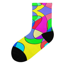 将图片加载到图库查看器，Museum Colour Art Socks by The Photo Access
