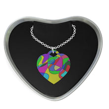 将图片加载到图库查看器，Museum Colour Art Sterling Silver Heart Pendant by The Photo Access
