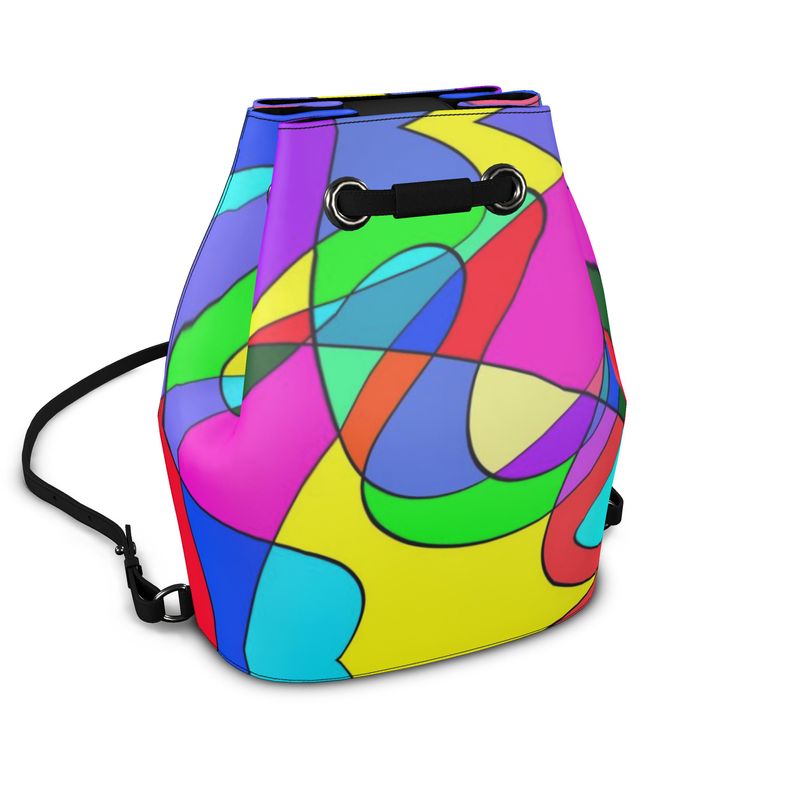 Museum Colour Art Bucket Backpack by The Photo Access