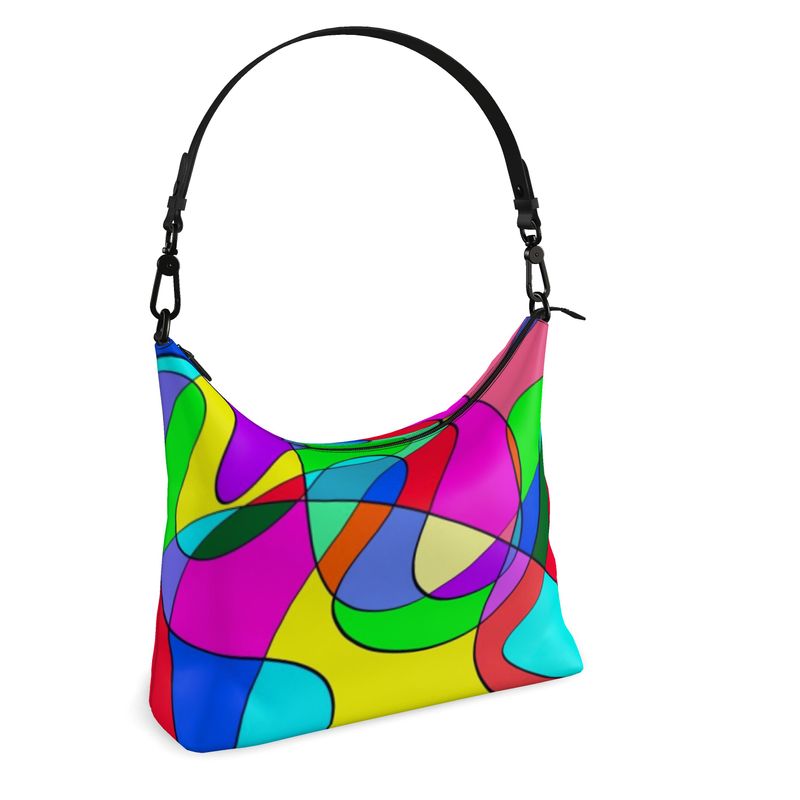 Museum Colour Art Square Hobo Bag by The Photo Access