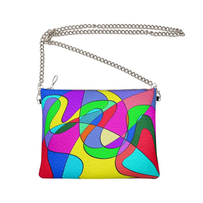 Museum Colour Art Crossbody Bag With Chain by The Photo Access