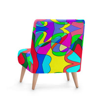 将图片加载到图库查看器，Museum Colour Art Occasional Chair by The Photo Access
