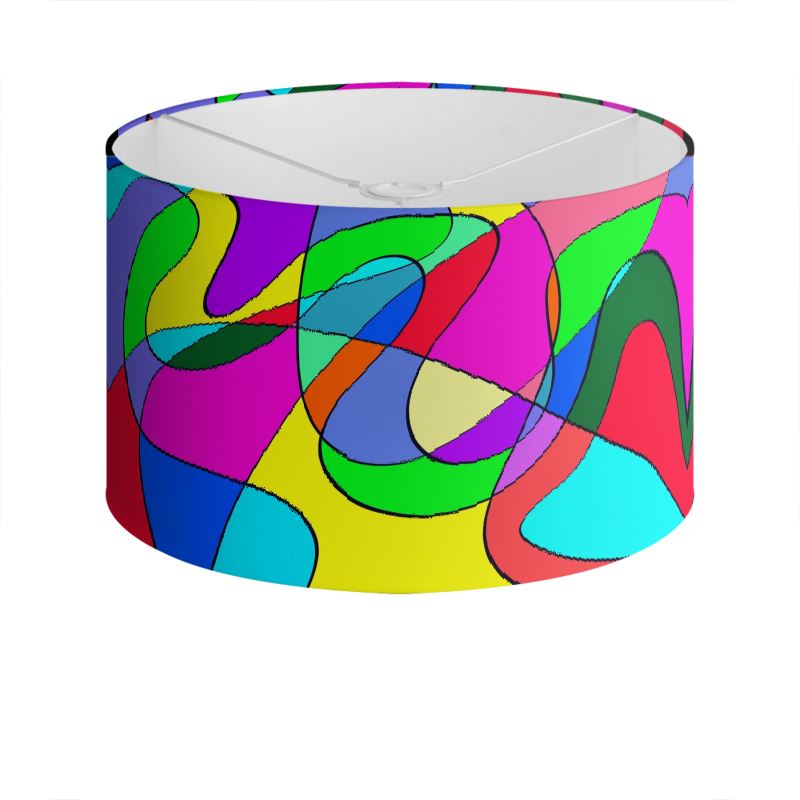 Museum Colour Art Drum Lamp Shade by The Photo Access