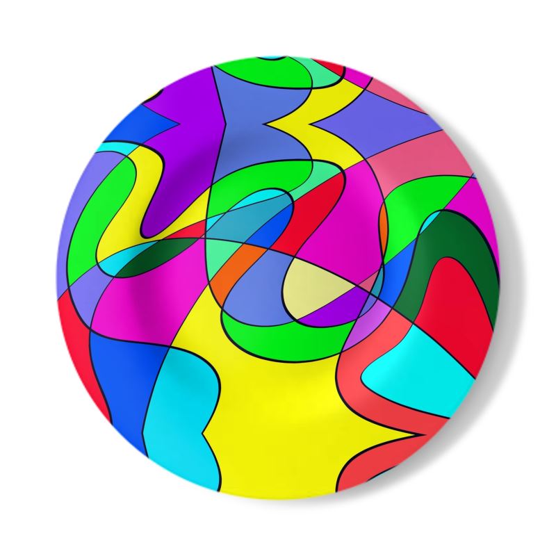 Museum Colour Art Decorative Plate by The Photo Access