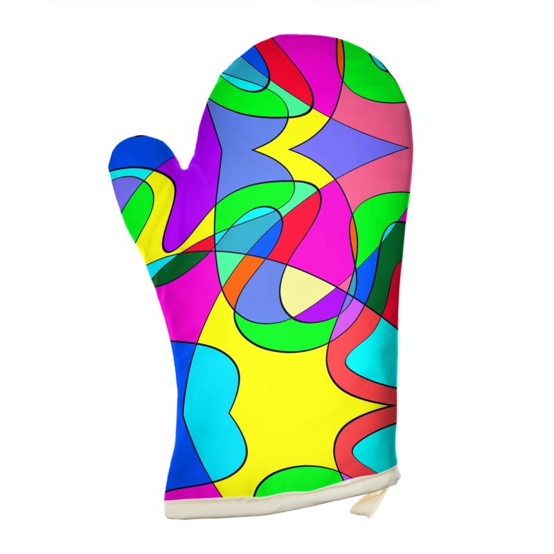 Museum Colour Art Oven Glove by The Photo Access